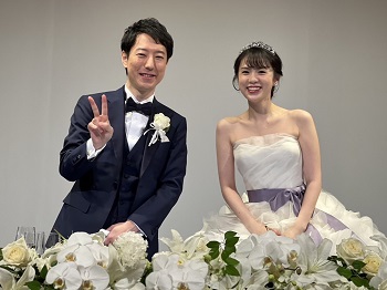 2023-01-29挙式　東京都 Ｈ様（プロフィールムービー、オープニングムービー制作）