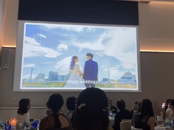 2025-02-08挙式　東京都 H様（プロフィールムービー、オープニングムービー制作）